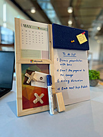 WKI-02 Flip Calendar & Stationary Holder