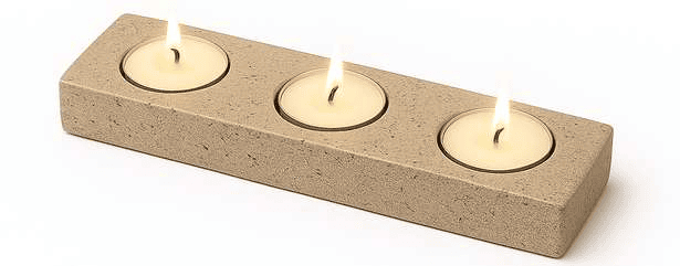 3 Pc Diya Tea-Light Set