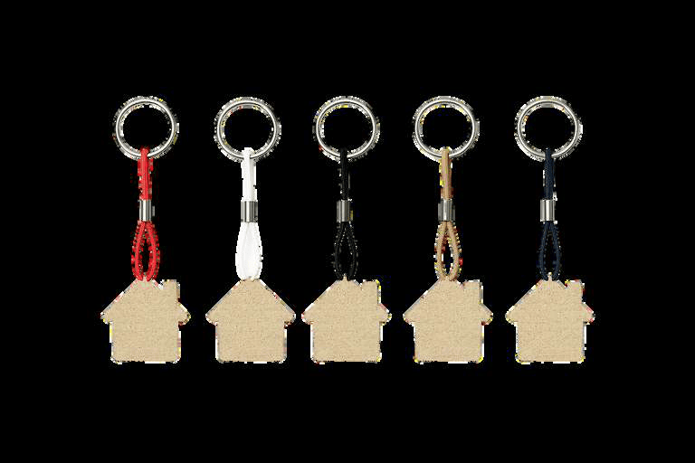 House Shaped Keychain