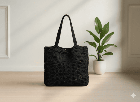 Crochet-beach-bag-with-centre-block