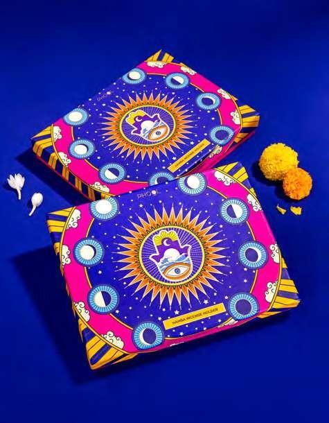 Marble hamsa gift box